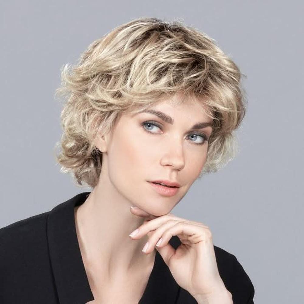 Ellen Wille Kunsthaarperücke Ellen Wille Daily Mono, Natürlicher Kurz-Shag mit Monofilament-Top und Lace-Front bei 68g.