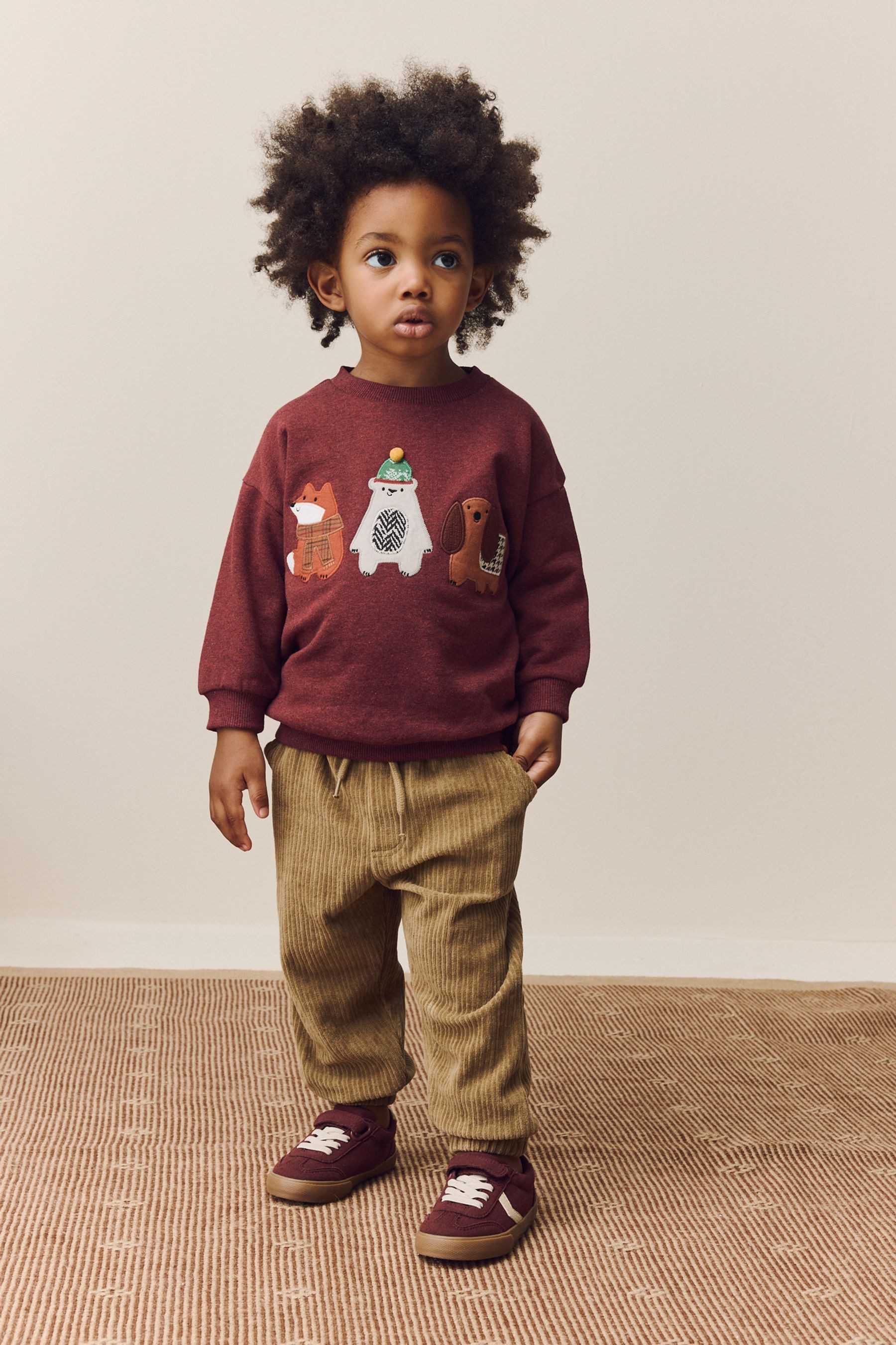 Next Sweatanzug Sweatshirt mit Applikation und günstig online kaufen