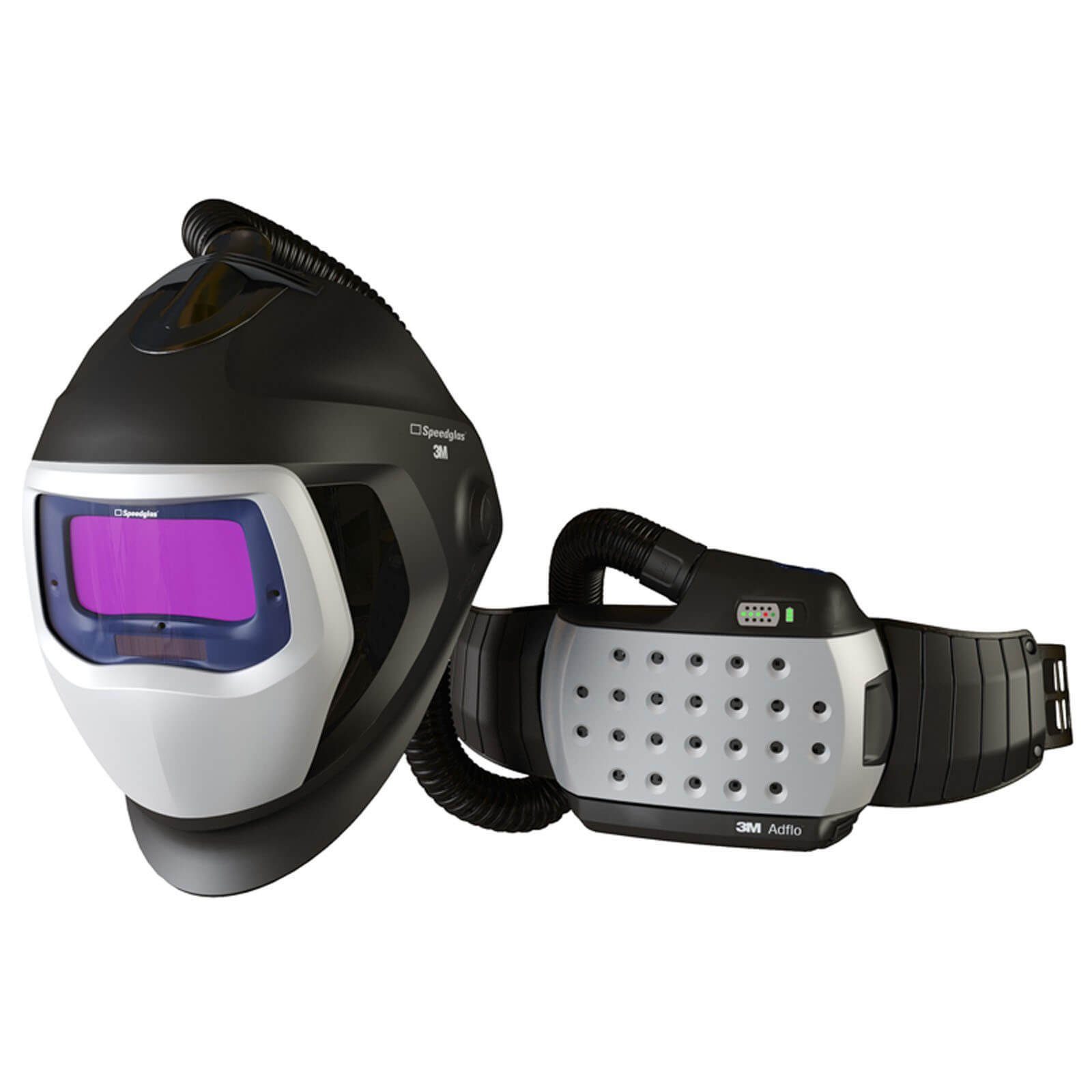 3M Schweißhelm SPEEDGLAS 9100 AIR Schweißmaske mit ADFLO Atemschutzsystem