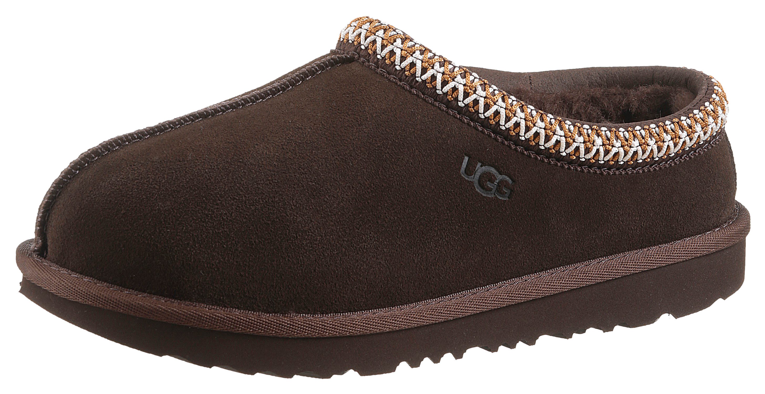 UGG K TASMAN II Hausschuh, Plateau Clog, Mule, Pantoffel mit Lammwolle