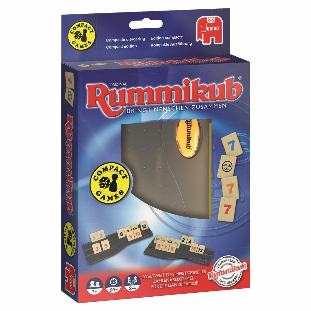 Jumbo Spiele Spiel, Kompaktspiel Original Rummikub