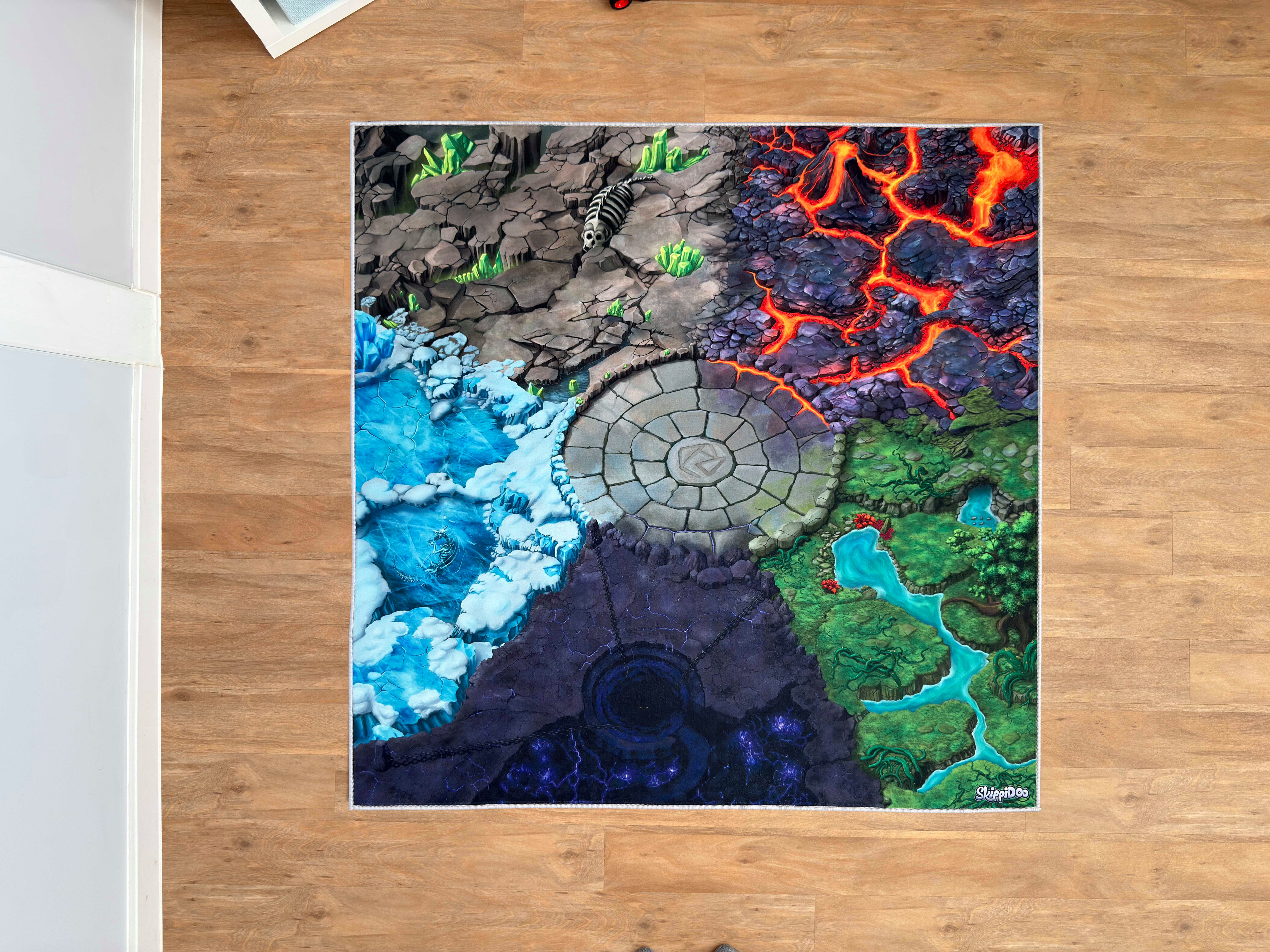 SkippiDoo Kinderteppich Spielteppich Kinderteppich Fantasy World für z.B. S günstig online kaufen