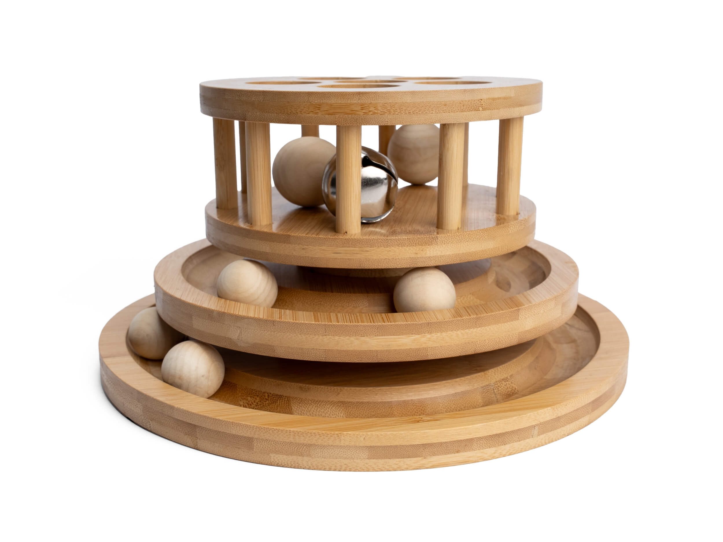 TrendPet Tier-Beschäftigungsspielzeug Minka Tower Bambus Katzenspielzeug, R günstig online kaufen
