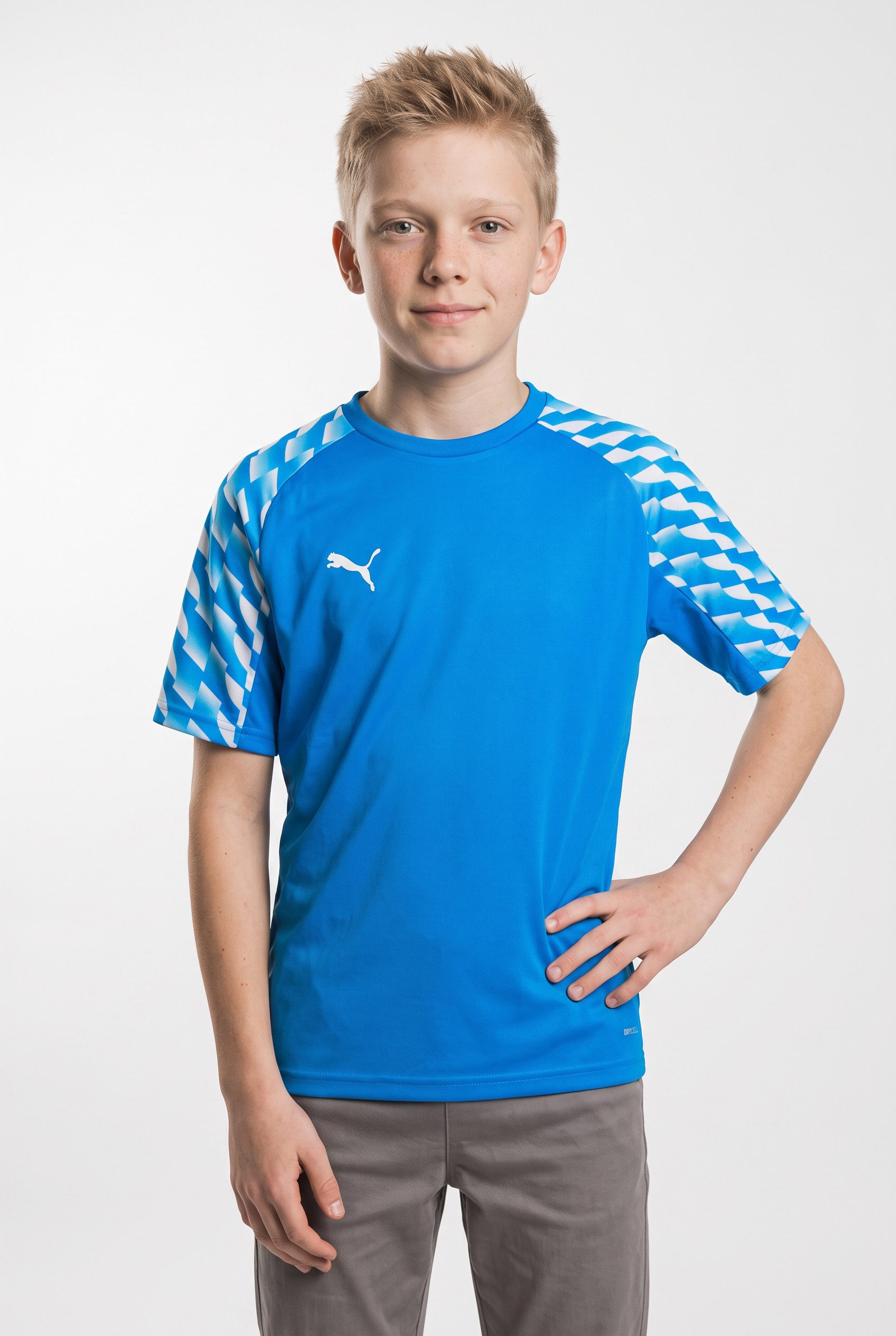 PUMA Trainingsshirt TEAMLIGA26 JERSEY JR Kurzarm, sportlicher Stil, für Fußball, atmungsaktiv
