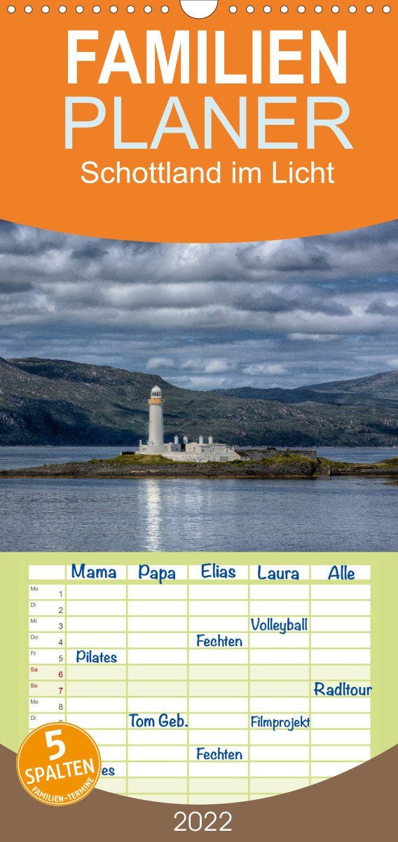 CALVENDO Wandkalender »Schottland im Licht (Wandkalender 2022, 21 cm x 4«  online kaufen | OTTO