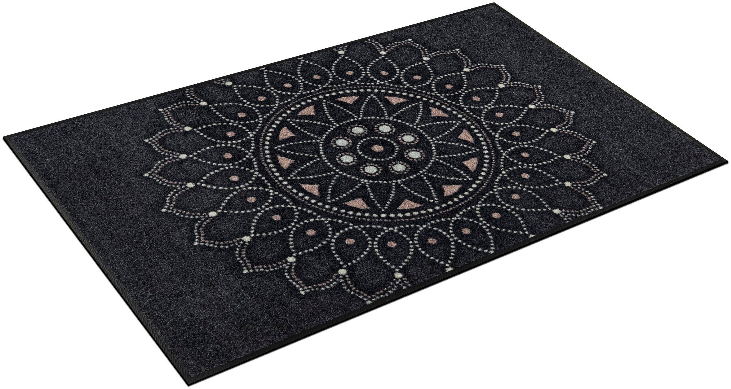 wash+dry by Kleen-Tex Teppich Purnima, rechteckig, Höhe: 7 mm, Mandala Moti günstig online kaufen