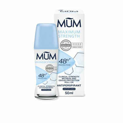 Mum Deo-Zerstäuber Maxi Strength Desodorante Roll-On 50ml