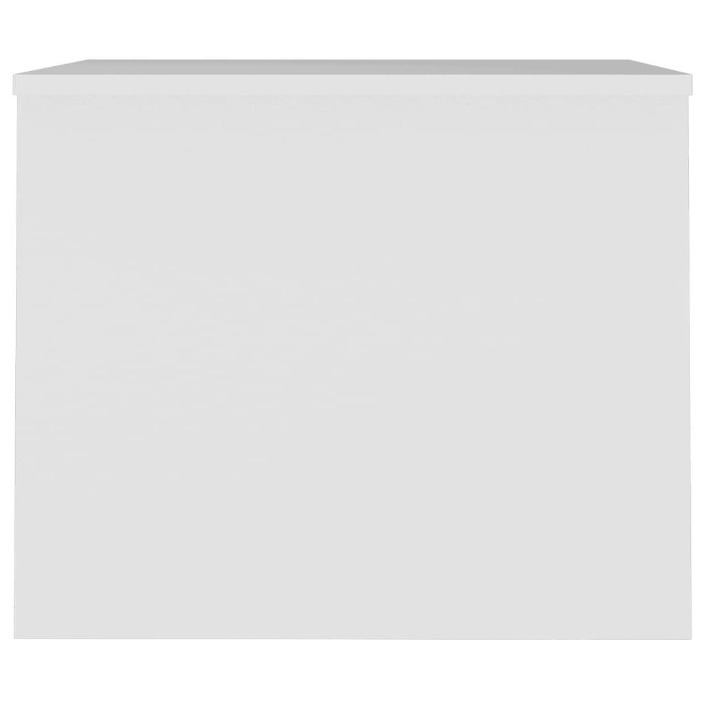 Holzwerkstoff Couchtisch 80x50,5x41,5 Weiß Weiß cm | Weiß (1-St) vidaXL Couchtisch