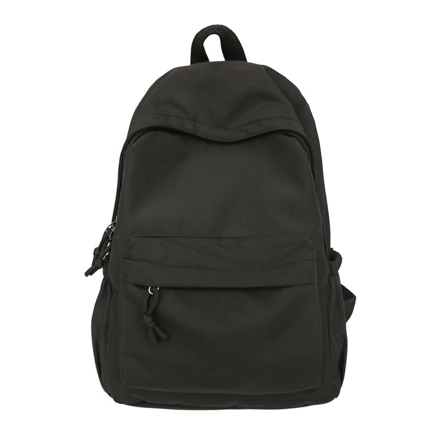 LuxusKollektion Schulrucksack Schulrucksack Teenager Mädchen Schwarz 14 Zoll
