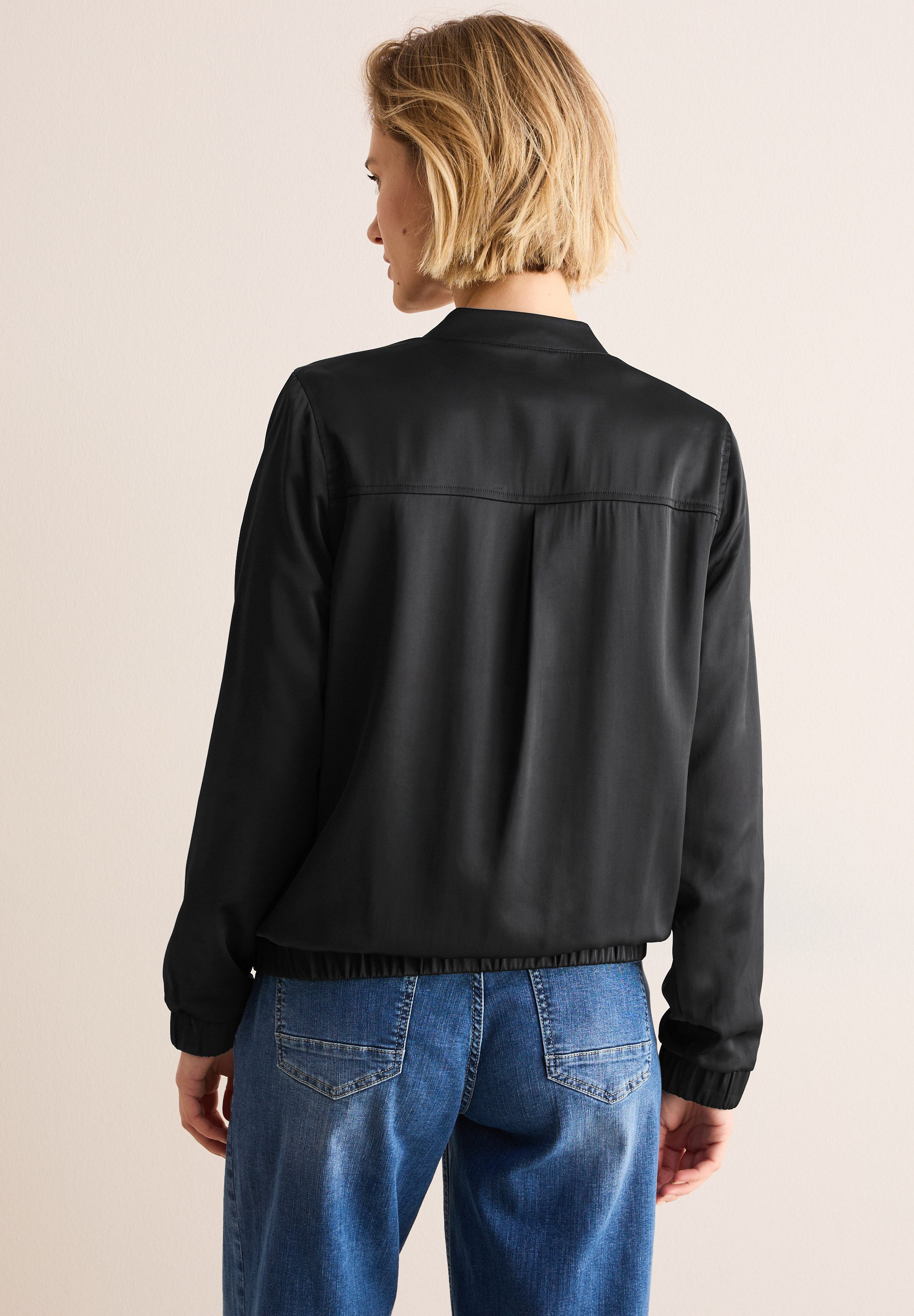 CECIL Kurzjacke bestehend aus einem Materialmix günstig online kaufen