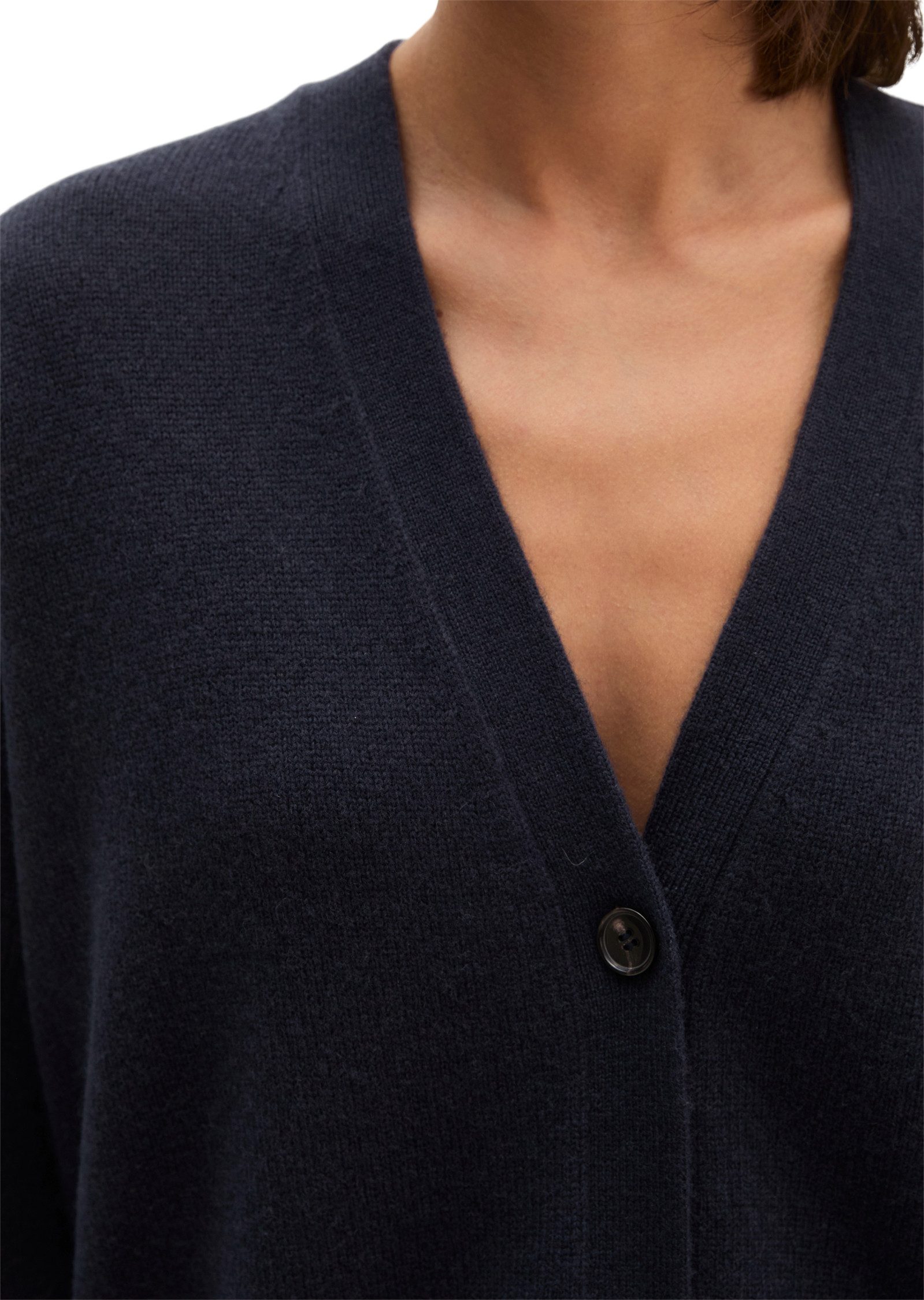 Marc O'Polo Cardigan aus flauschiger Lambswool – Bild 4 von 5