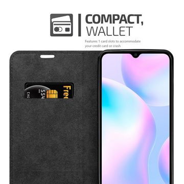 Cadorabo Handyhülle Xiaomi RedMi 9A / RedMi 9AT Xiaomi RedMi 9A / RedMi 9AT, Klappbare Handy Schutzhülle - Hülle - mit Standfunktion und Kartenfach