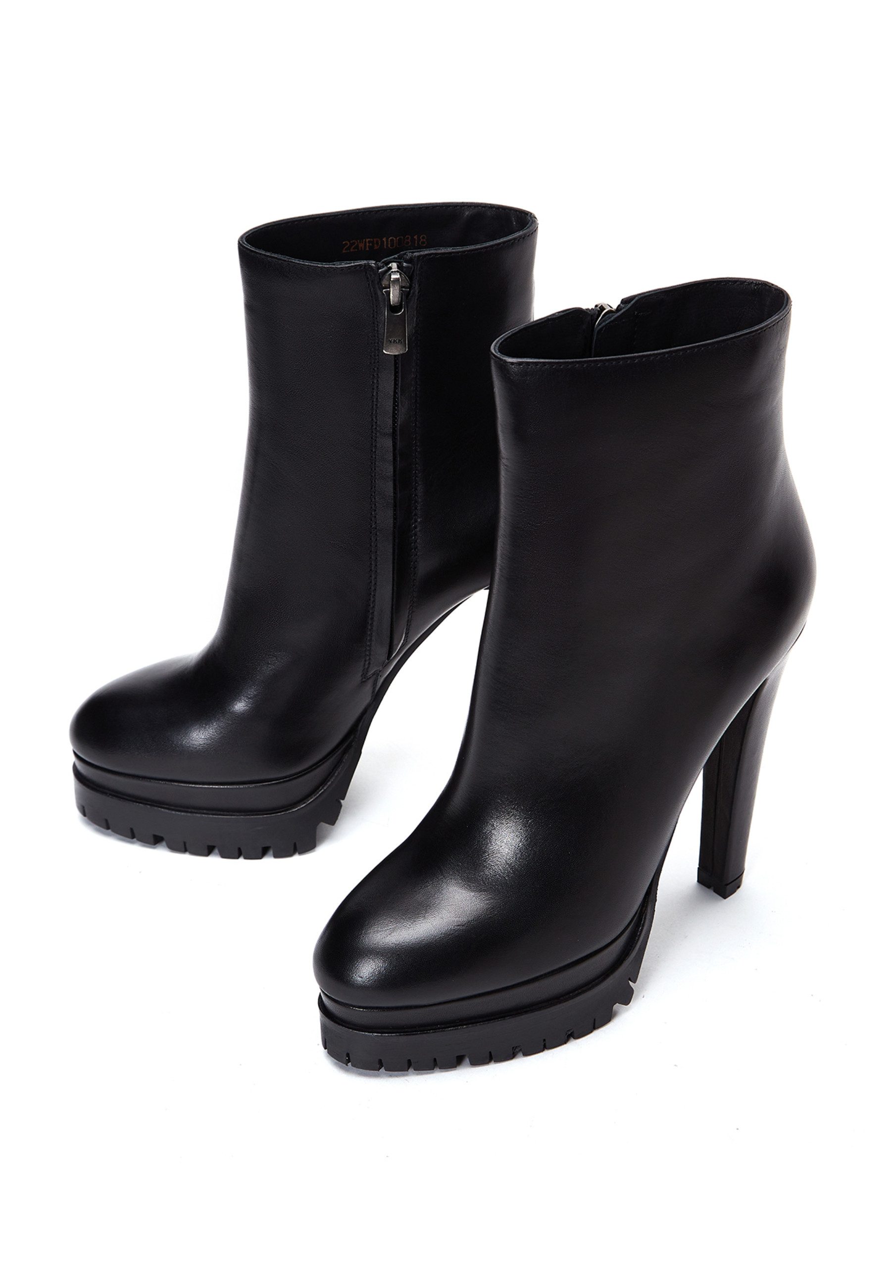 Derimod Absatz-Stiefeletten aus Leder Ankleboots
