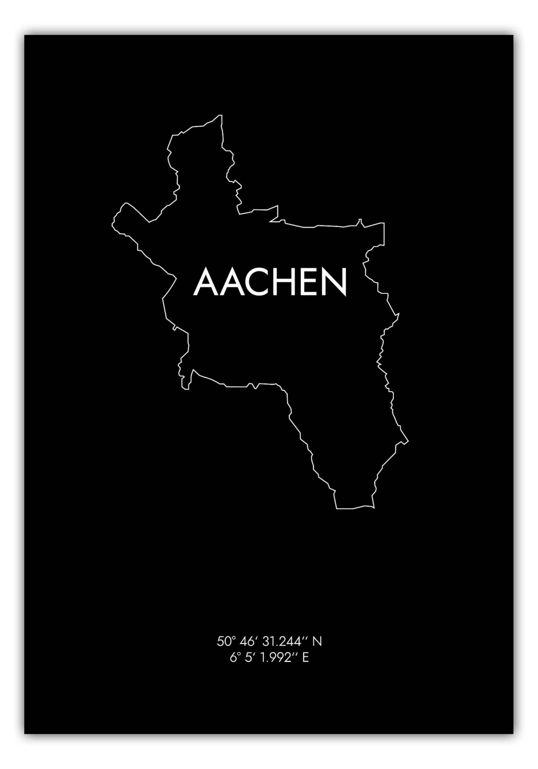MOTIVISSO Poster Aachen Koordinaten #8