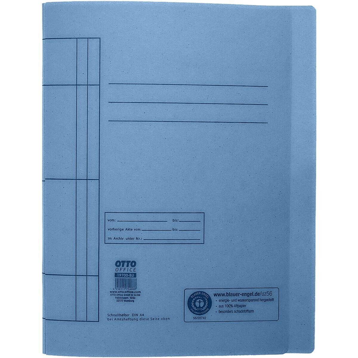 Otto Office Hefter, aus Recyclingkarton, Format DIN A4, bis 250 Blatt