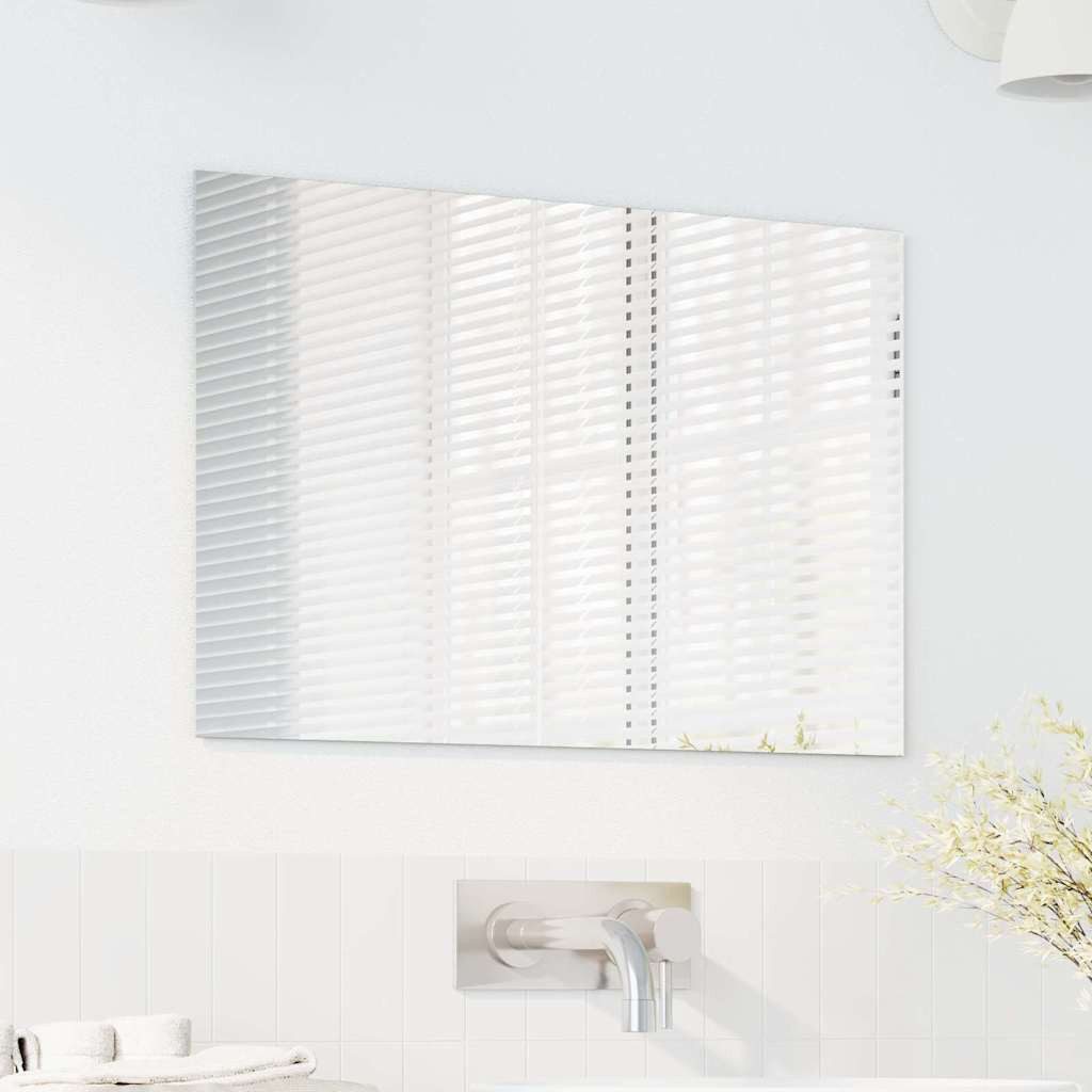 vidaXL Spiegel Wandspiegel Rechtwinklig 40 x 60 cm Gehärtetes Glas (1-St)