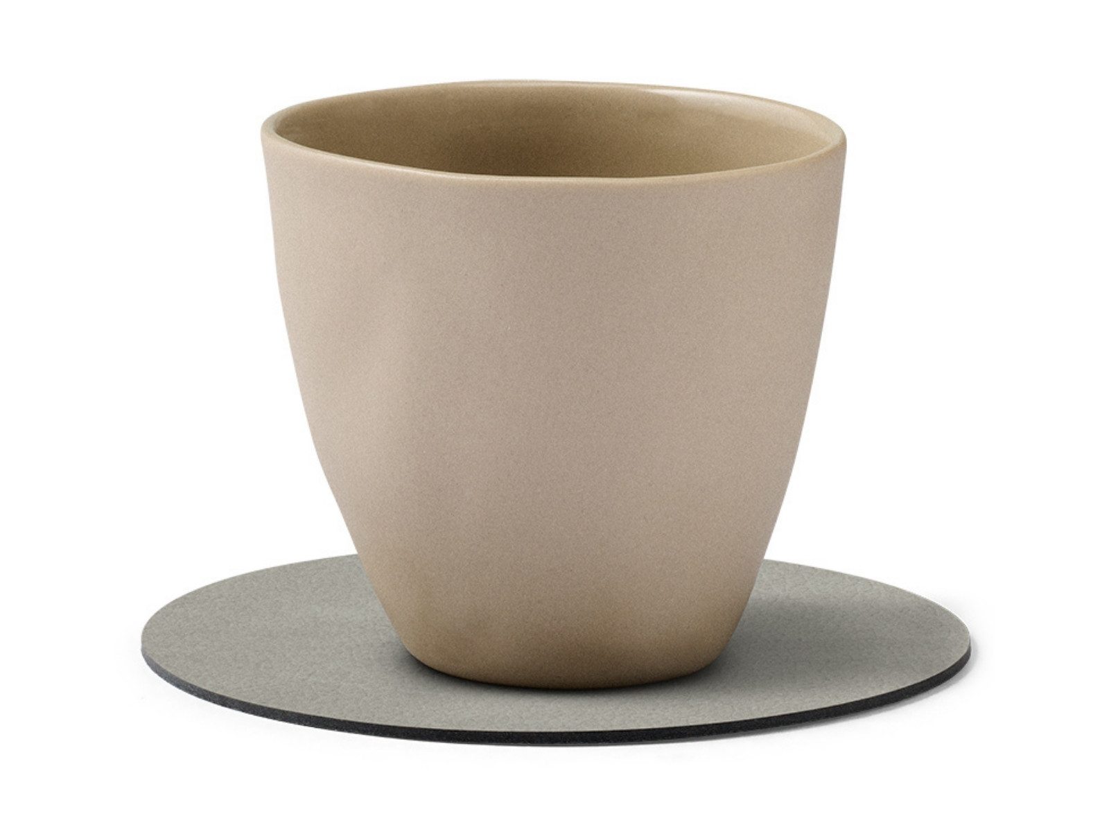 LIND DNA Platzset Nupo Untersetzer Circle light grey 10cm