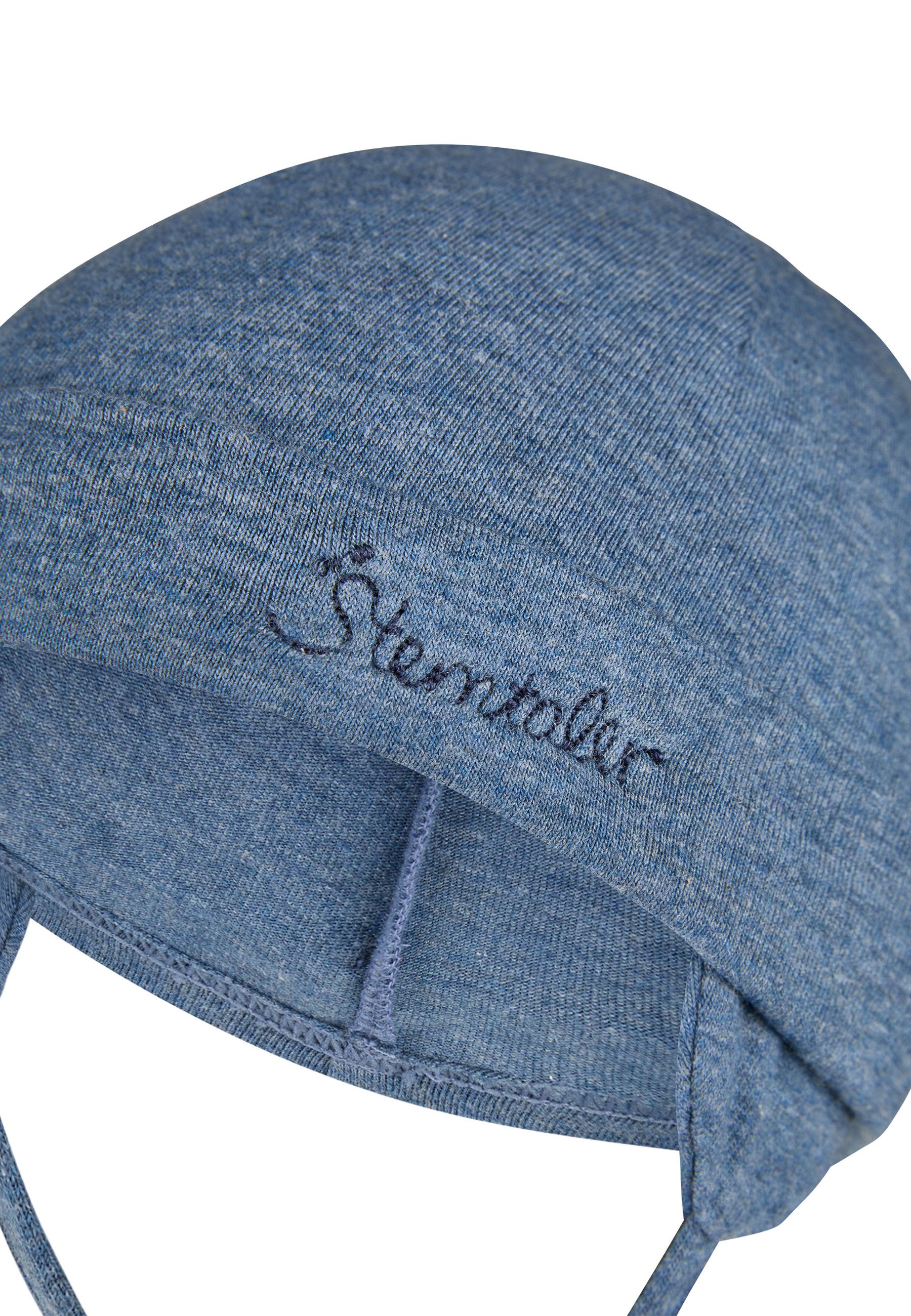 Sterntaler® Beanie OCS Beanie melange (1-St) Babymütze aus Singlejersey Beaniemütze unifarben