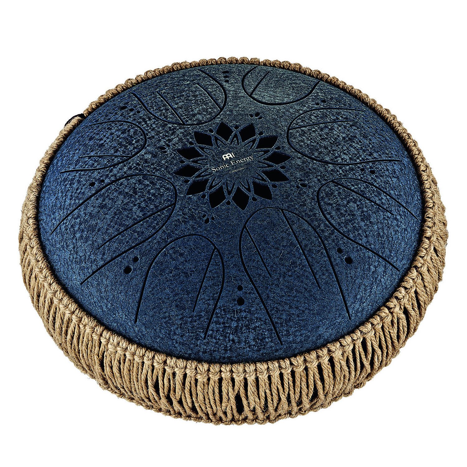 Meinl Sonic Energy Steel Tongue Drum MOSTD2NB,Medium, Stimmung: 432 Hz, 8 Töne, C-Moll mit Reinigungstuch