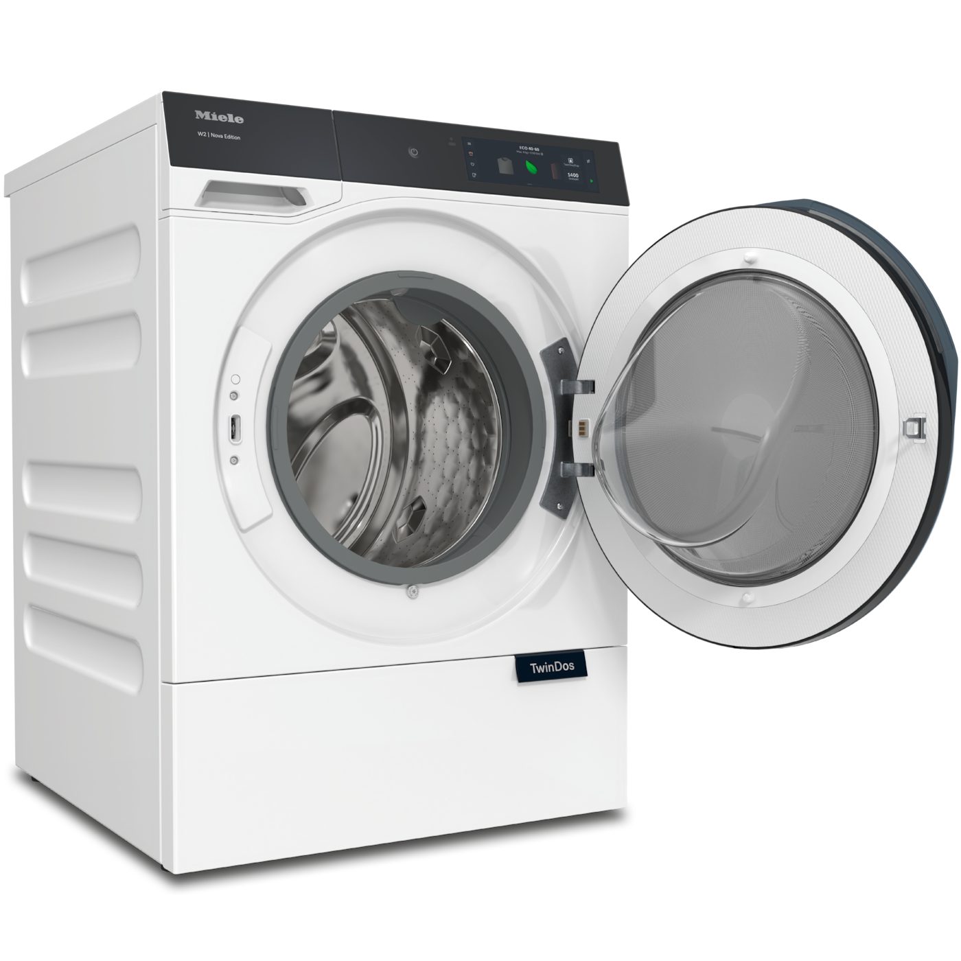 Miele Waschmaschine WQ 1200 WPS Nova Edition, 9 kg, 1400 U/min, Automatische Waschmitteldosierung, 25 Jahre Motorgarantie