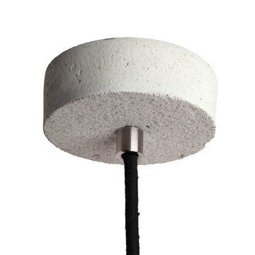 SSC-LUXon LED-Hängeleuchte PIA Design Beton Pendelleuchte mit LED E27 Globe Spiral Filament, Warmweiß