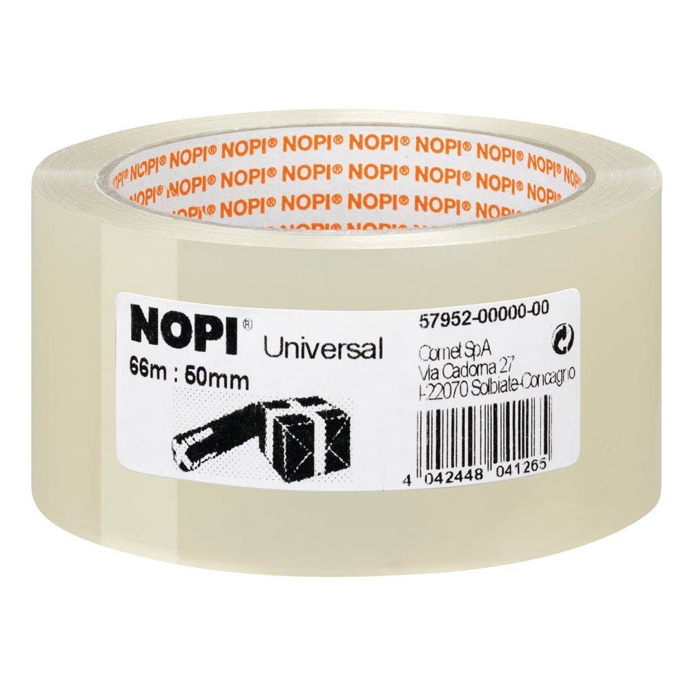 NOPI Klebeband 36x NOPI Universal Kleberolle 50mm x 66m transparent