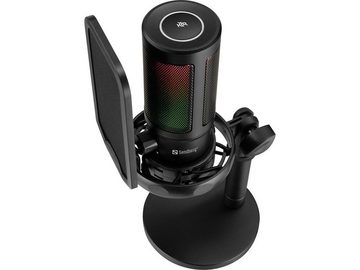 Sandberg SANDBERG Streamer USB Microphone RGB Soundboard