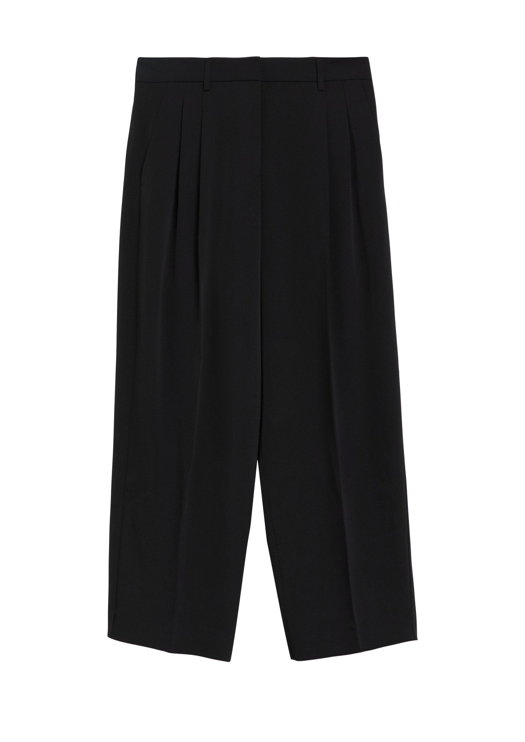 comma 7/8-Hose Hose Bundfaltenhose in Ankle-Länge
