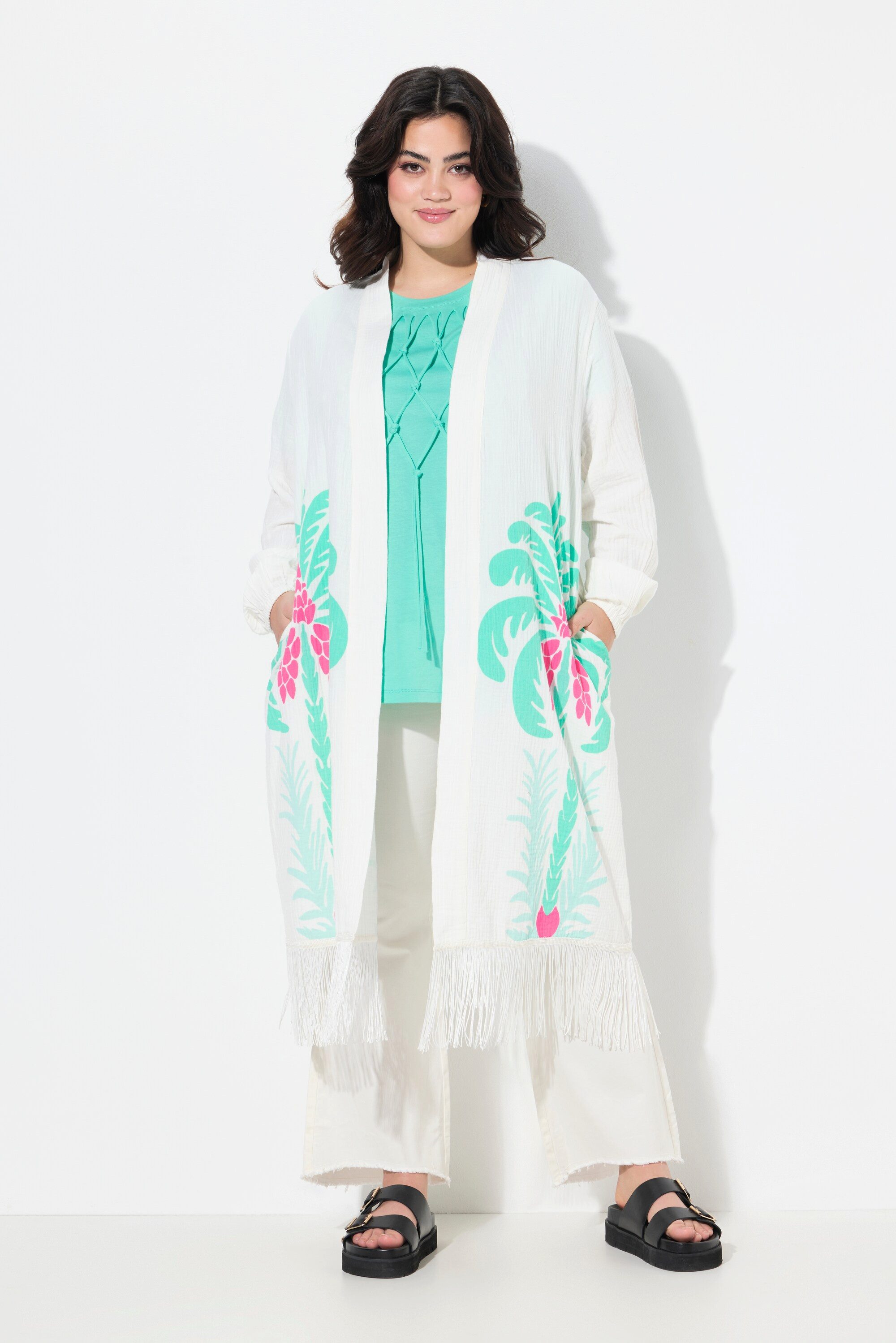 Angel of Style Sommerjacke Kimono Musselin günstig online kaufen