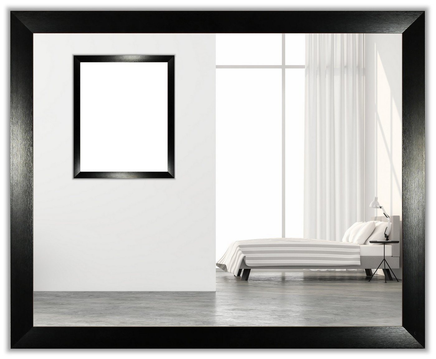myposterframe Einzelrahmen Bilderrahmen Aluminium Triton, (1 Stück), 35x50 cm, Schwarz, Aluminium