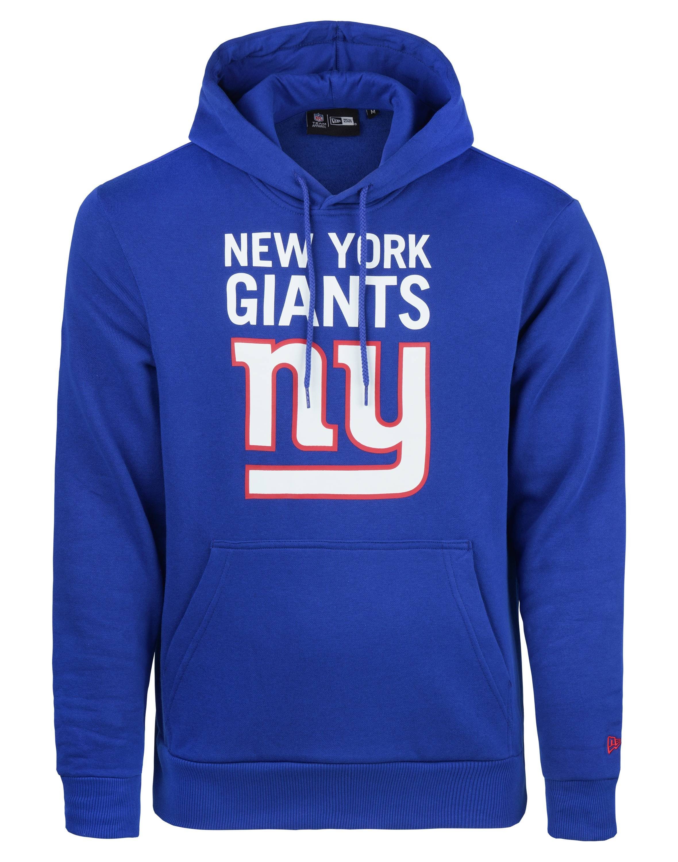 New Era Hoodie NFL New York Giants Team Logo and Name