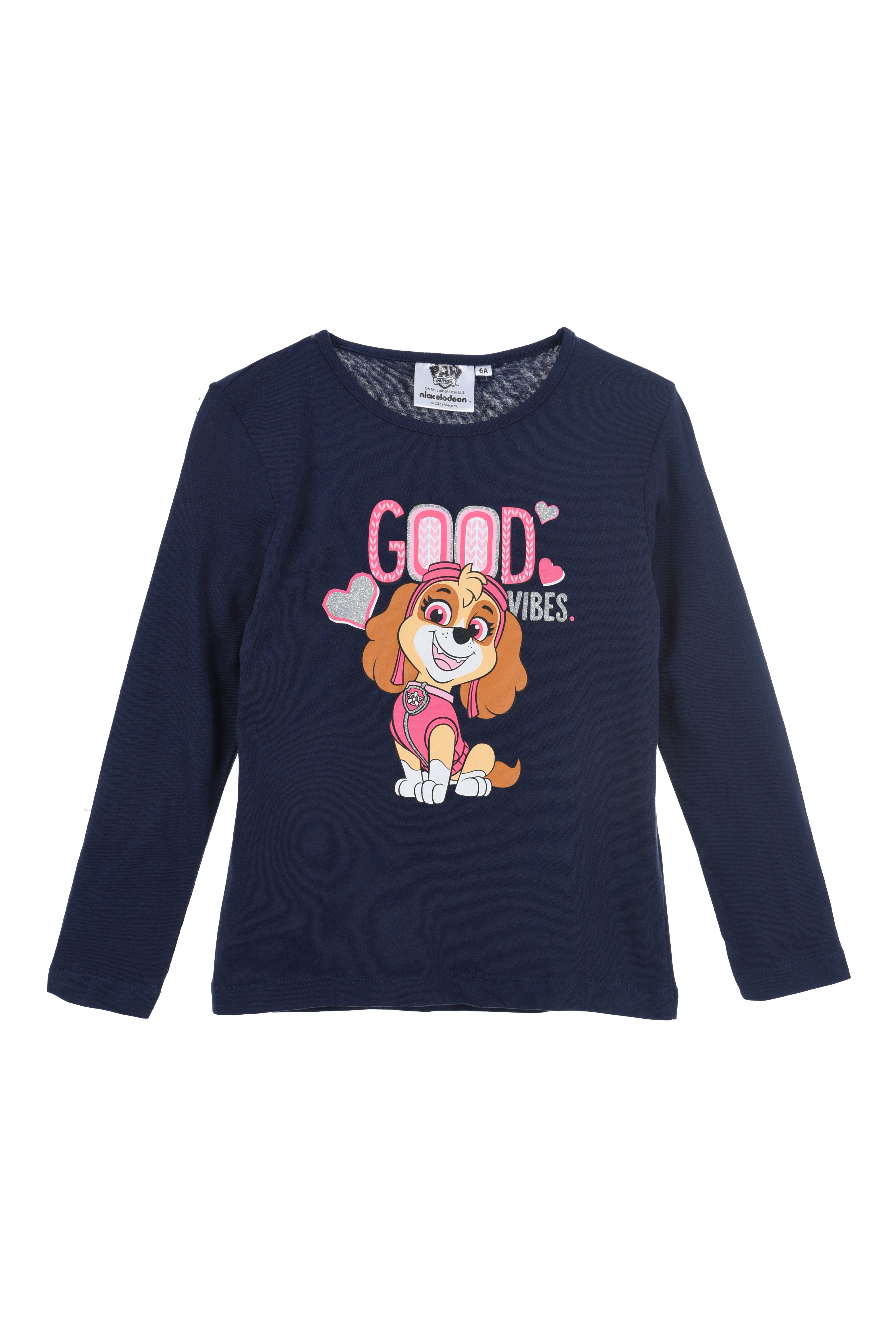 PAW PATROL Langarmshirt PAW PATROL Langarmshirt Sweatshirt Pullover Mädchen