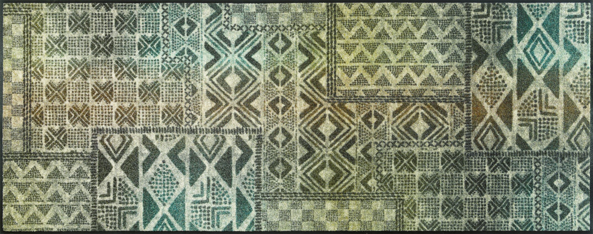wash+dry by Kleen-Tex Fußmatte und Läufer Aztec Nomad, rechteckig, Höhe: 7 mm