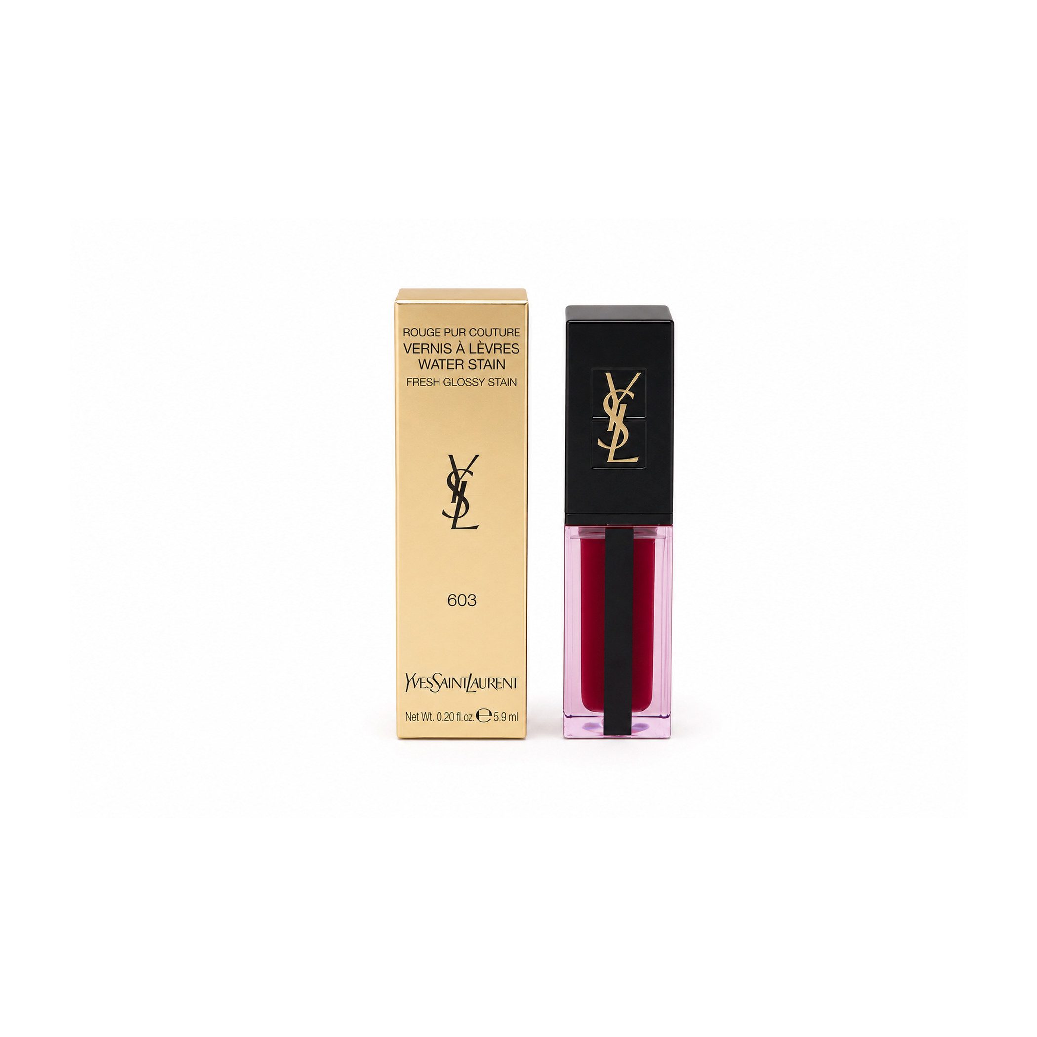 YVES SAINT LAURENT Lipgloss Yves Saint Laurent Rouge Vernis Lipgloss 5,9ml In Berry Deep 603