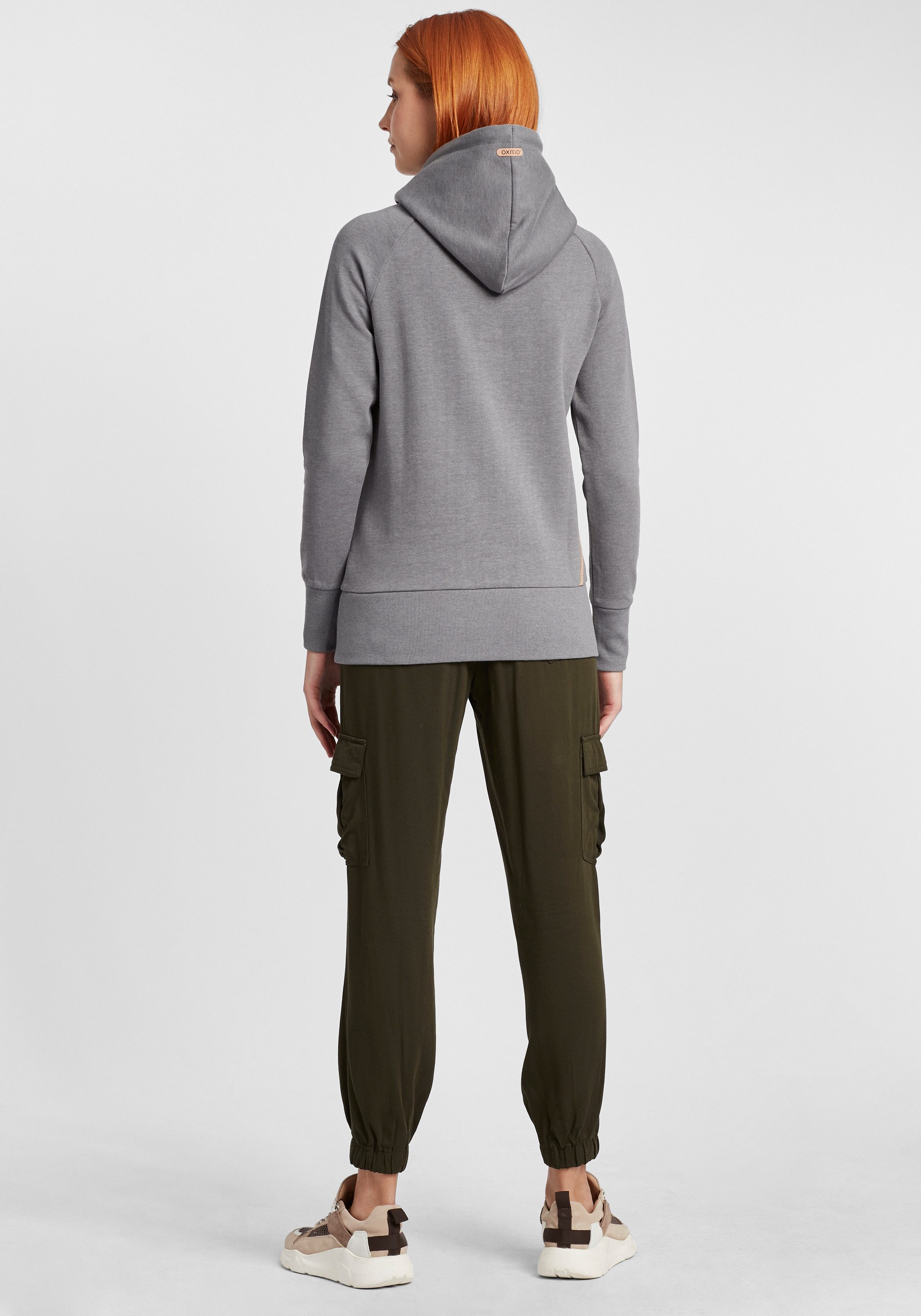 OXMO Hoodie OXPuja Sportlicher Sweat Hoodie mit detailreicher Kapuze