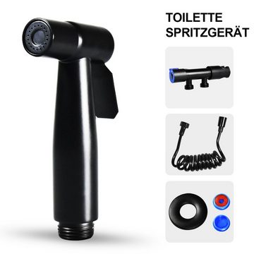 7Magic Badarmatur »Bidetarmatur Toilette Spray Gun für Bad« 304 Edelstahl Handbrause Toilette Bidet Shattaf Set