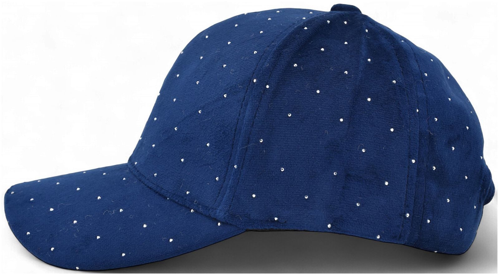 styleBREAKER Baseball Cap Samt Baseball Cap mit Strass (1-St)