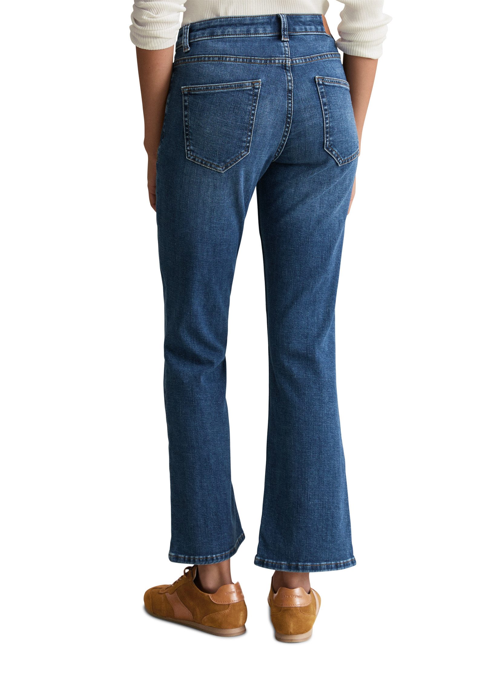 Marc O'Polo DENIM Bootcut-Jeans aus Organic Cotton Stretch