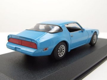 GREENLIGHT collectibles Modellauto Pontiac Firebird Trans Am Hardtop 1979 hellblau Modellauto 1:43 Greenl, Maßstab 1:43