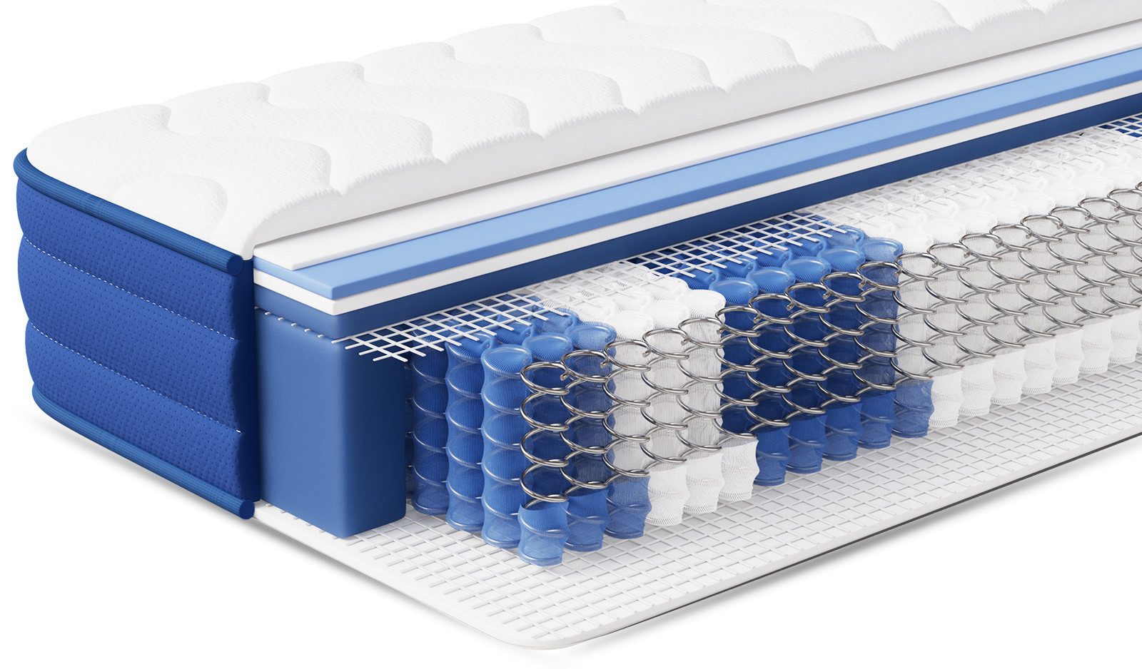 Taschenfederkernmatratze HOM PRO 7-Zonen Matratze, Doppellagiger 20D-Komfor günstig online kaufen