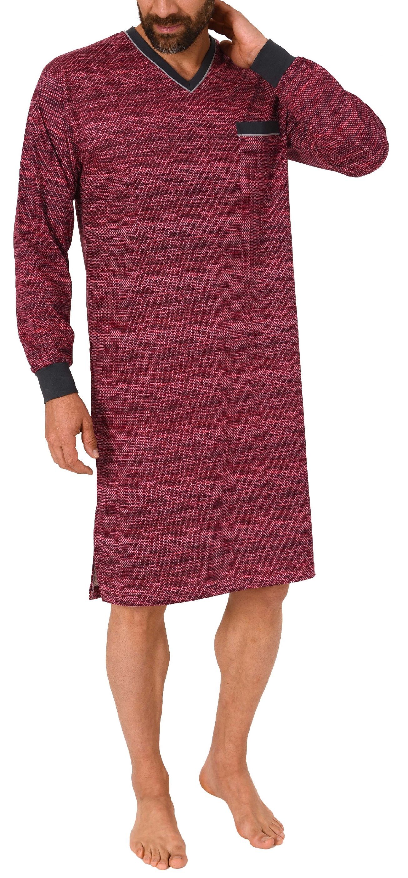 Normann Nachthemd Herren Nachthemd langarm - auch in Übergrößen bis GrösseM günstig online kaufen