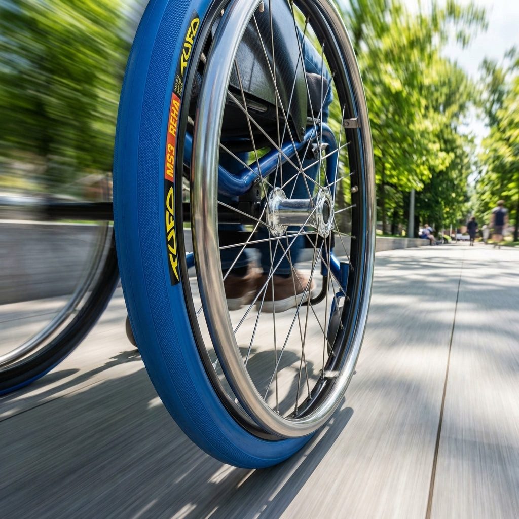 Tufo Fahrradreifen Tufo Schlauchreifen MS3 Reha 24x0.85 Zoll 21-540 blau