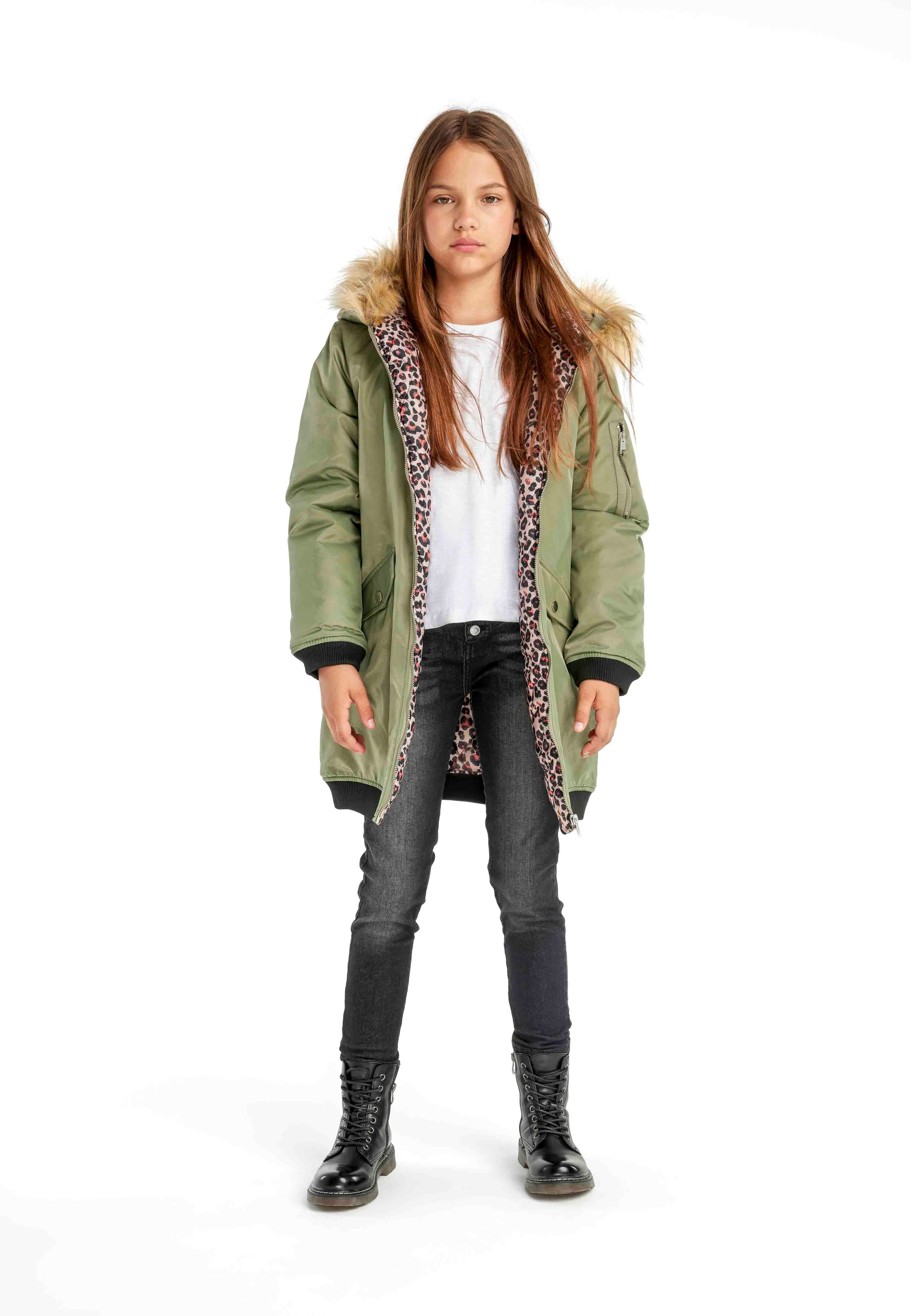 MINOTI Winterjacke mit flauschiger Kapuze (3-14y) günstig online kaufen