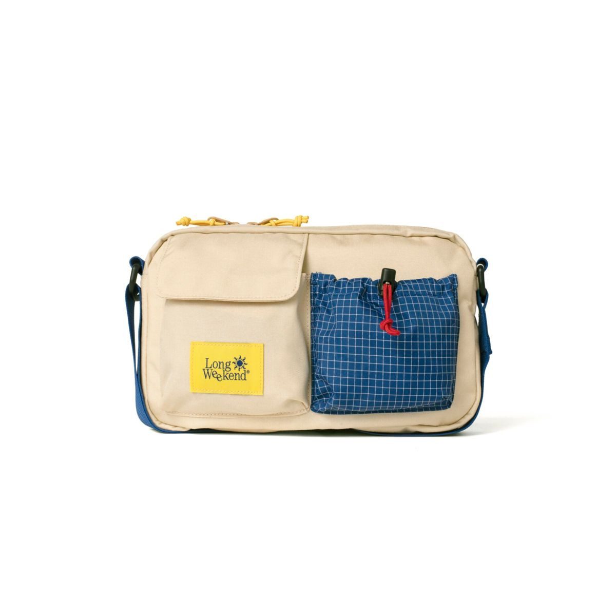 Long Weekend Freizeitrucksack Santa Fe Shoulder Bag 3L Creme Multicolor