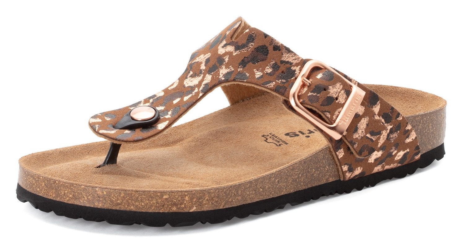 Tamaris CORRA Zehentrenner Sommerschuh, Schlupfschuh mit angenehmen Zehenst günstig online kaufen