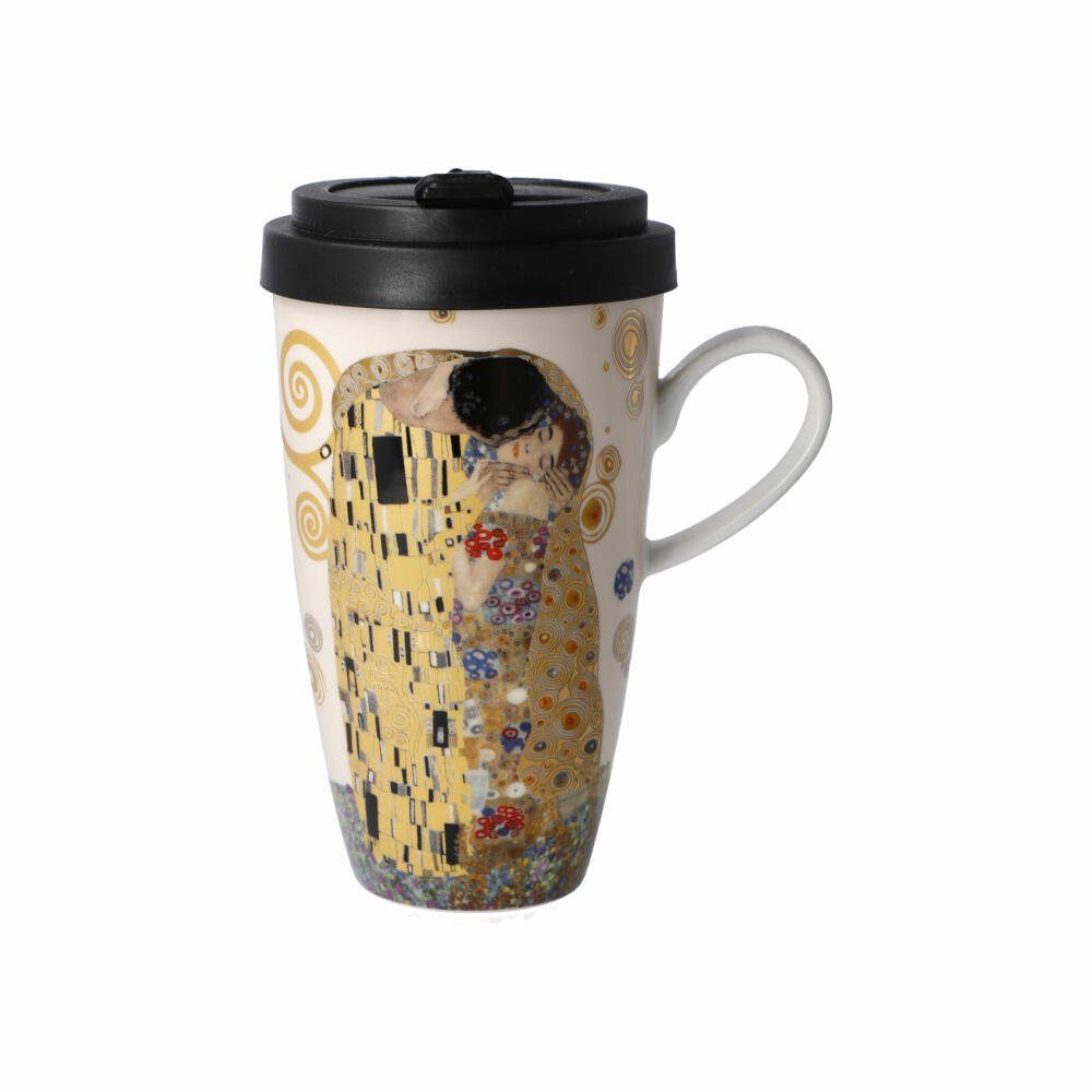 Coffee-to-go-Becher Künstlertasse Gustav Klimt - Der Kuss