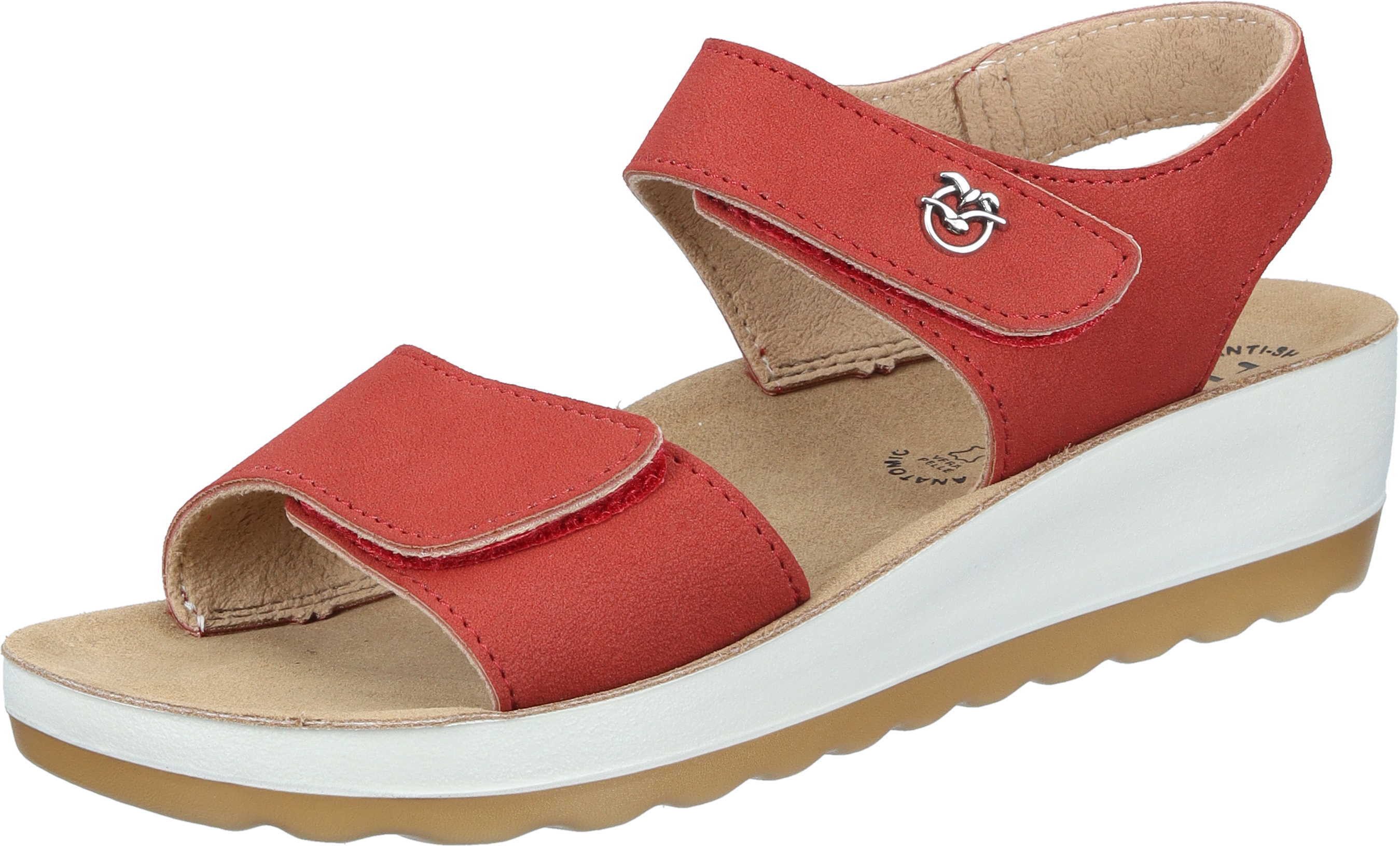 Fly Flot Sandaletten Keilsandalette aus strapazierfähigem Synthetik