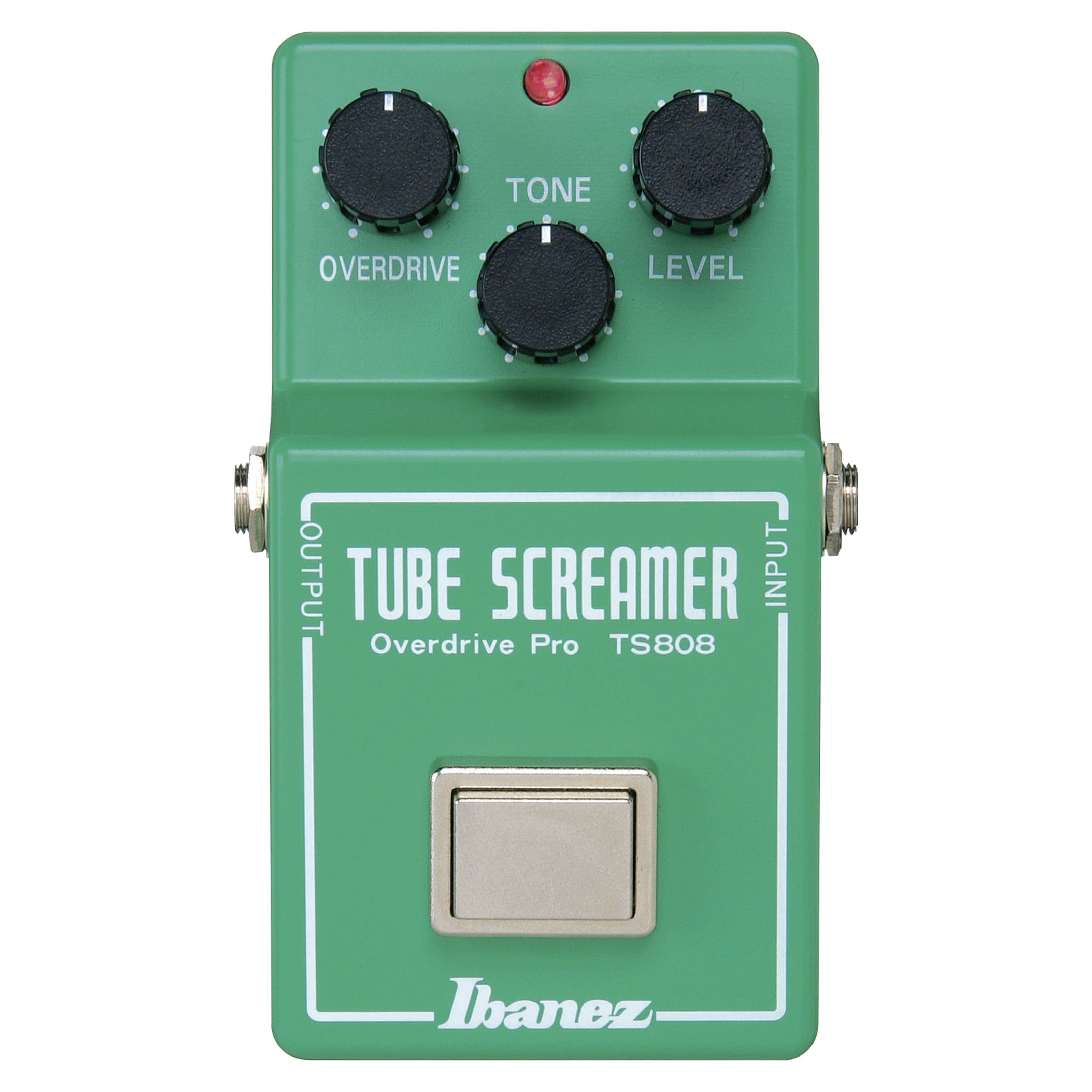 Ibanez Musikinstrumentenpedal, (Effekte, Verzerrer), TS808 Tube Screamer Reissue - Verzerrer für Gitarren