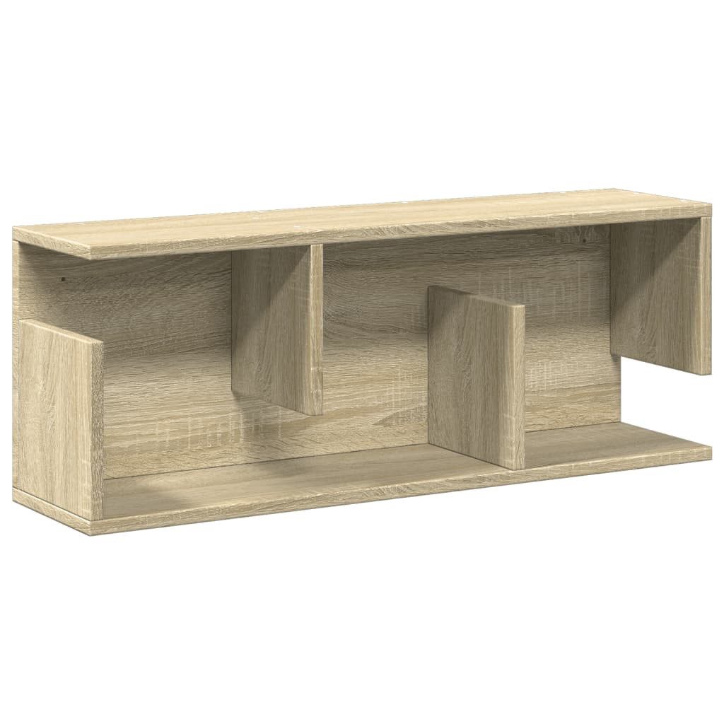 vidaXL Regal Wandschrank 80x20x30 cm Sonoma günstig online kaufen