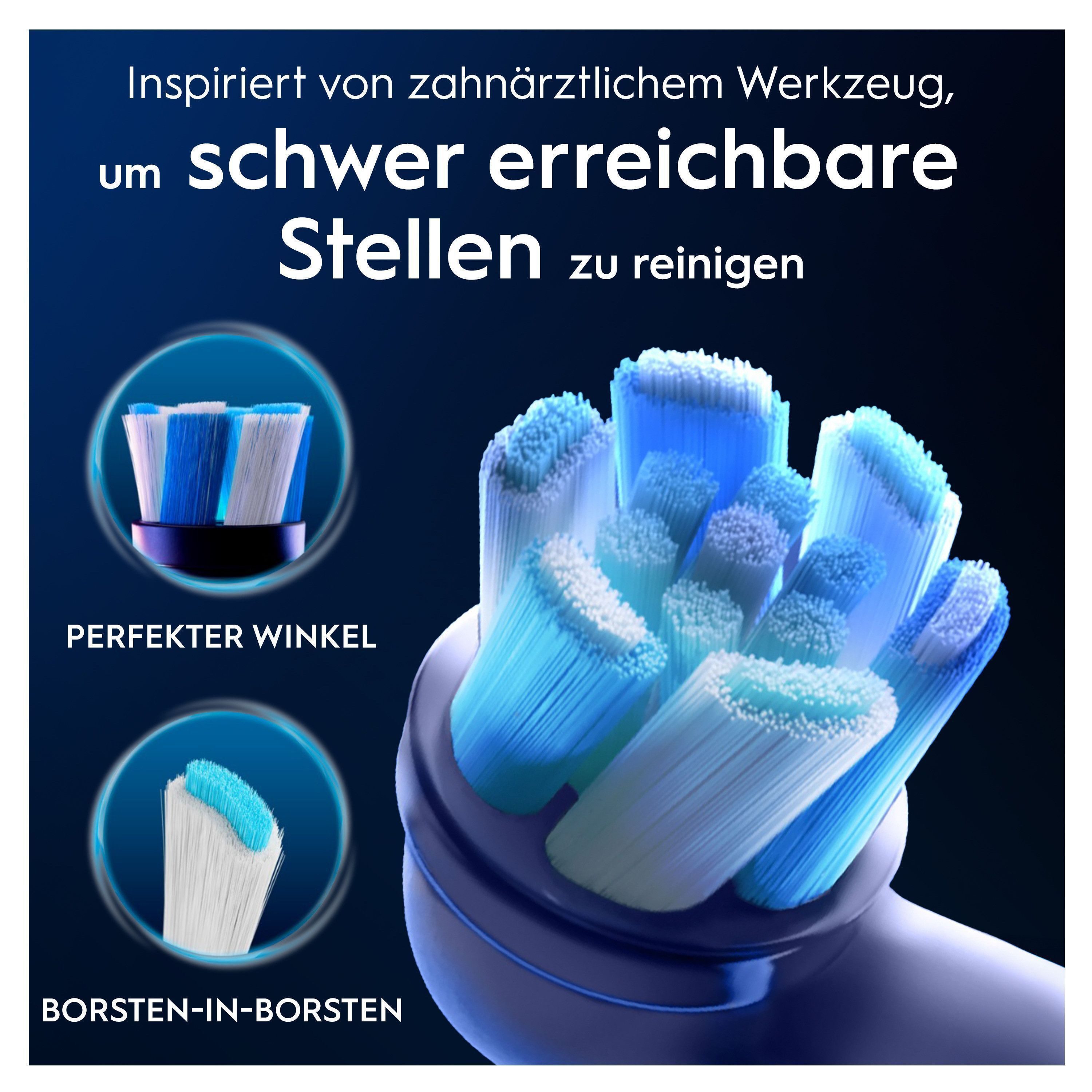 Oral-B Aufsteckbürsten iO Ultimative Reinigung, Original Aufsteckbürsten für elektrische Oral-B iO Zahnbürsten